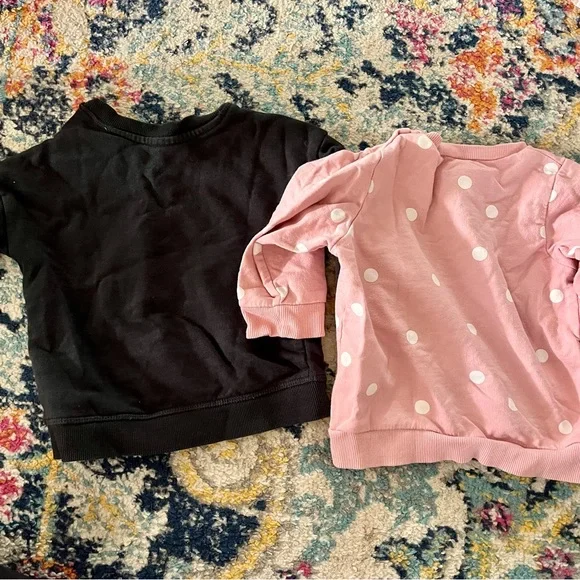 H&M Baby Girls Crewneck Sweatshirts Size 9 Months - Picture 5 of 8